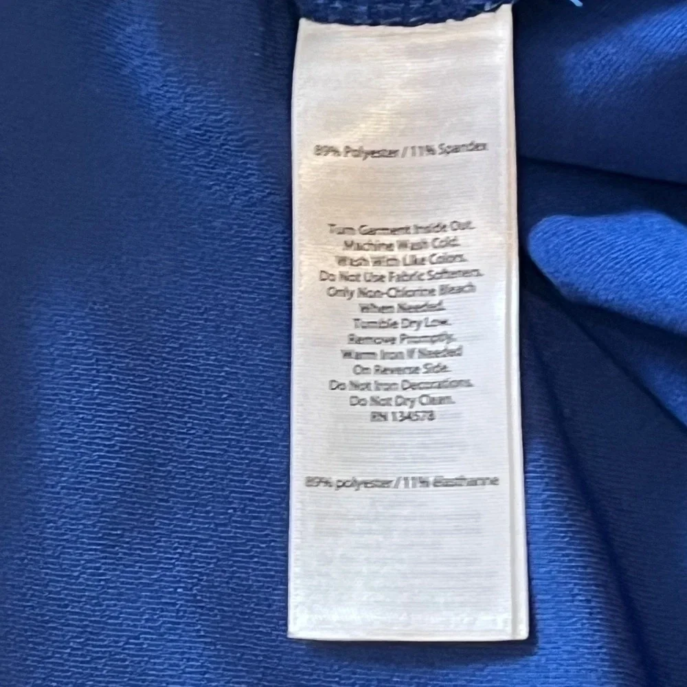 Vineyard Vines‎ Performance Full Zip Jacket Mens Medium Royal Blue